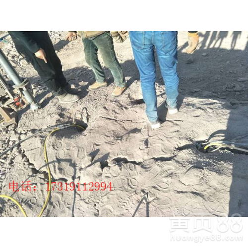 矿山开采不让放炮怎么办？试试惠州推广的静态开采技术