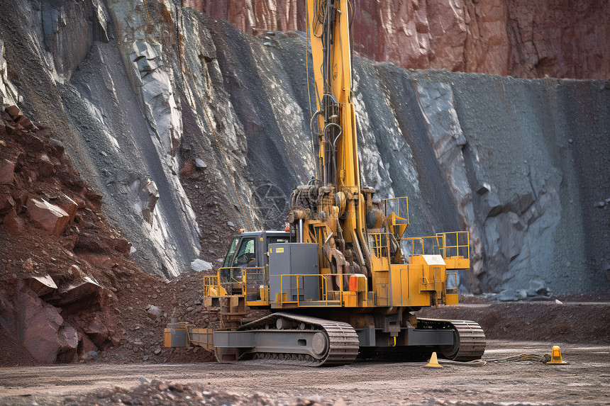 矿山开采 从矿石挖掘到资源利用的综合过程